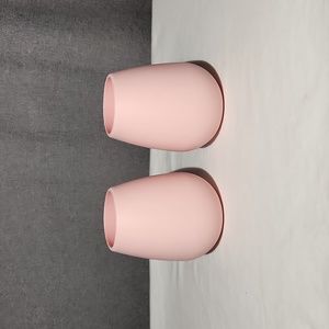 Odeme Light Pink Silicone Glasses 🥂 set of 2